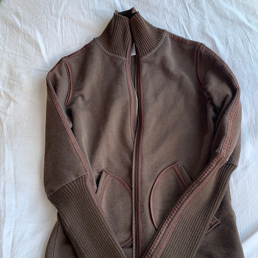 Parasuco brown zip up